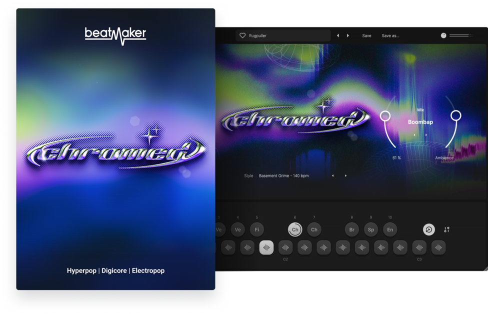 chrome packshot ui