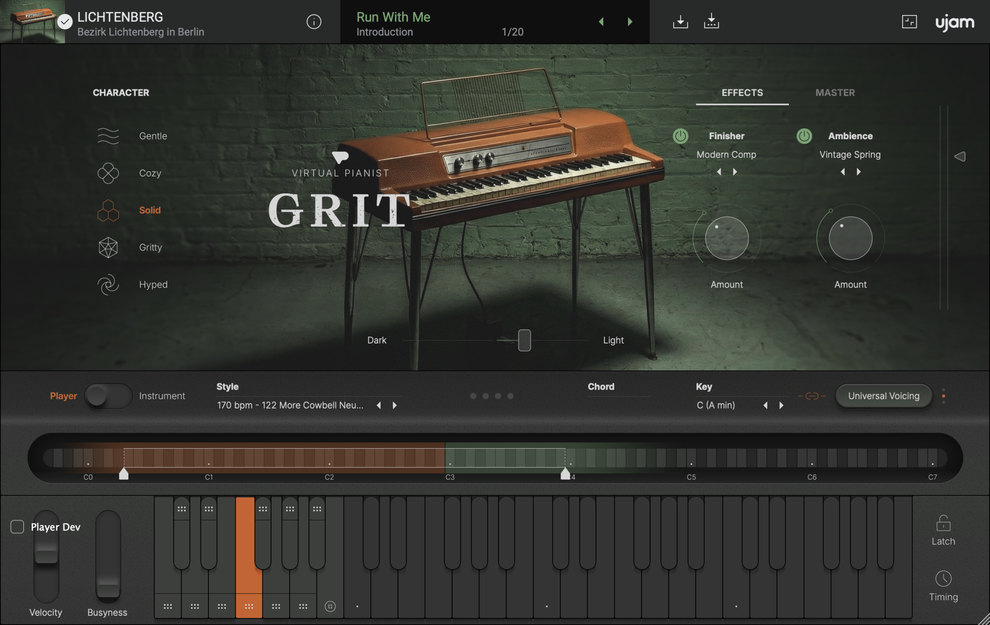 VP Grit UI Screenshot Prelim