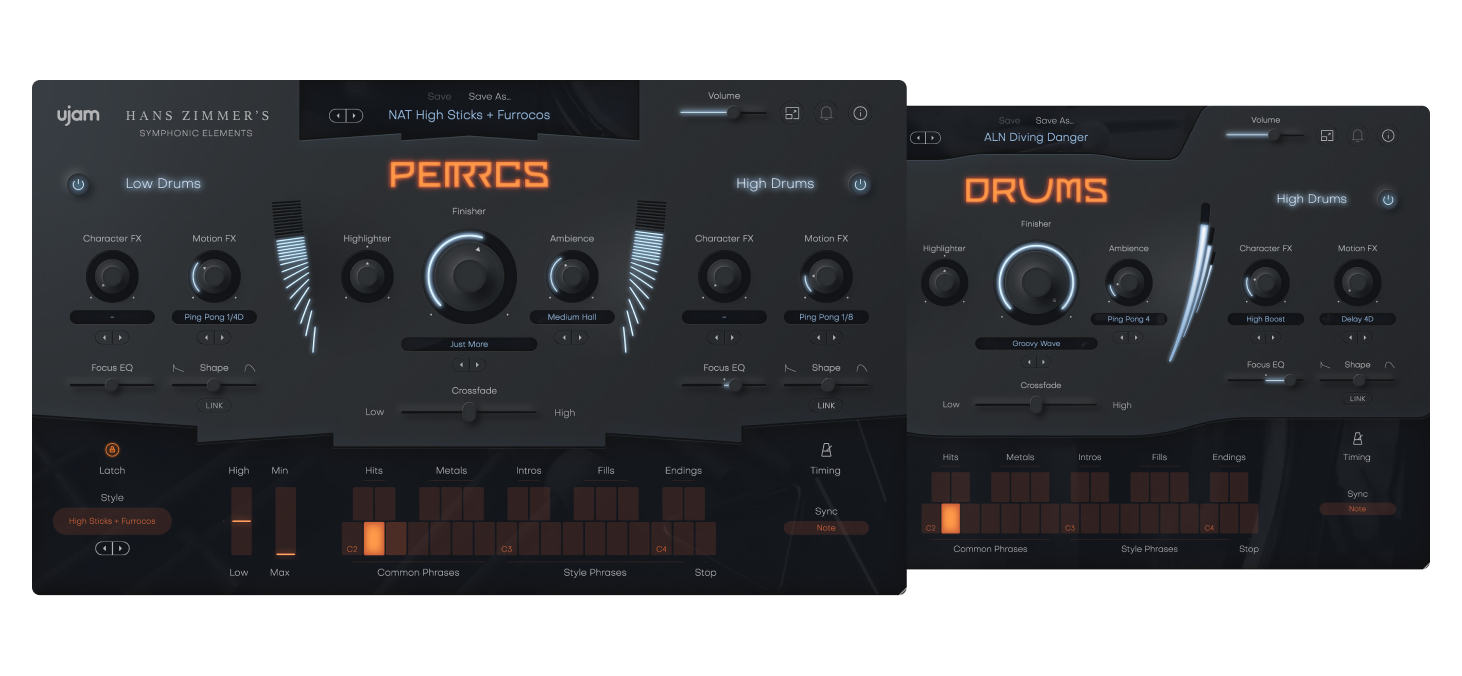 se drums percussion uis small