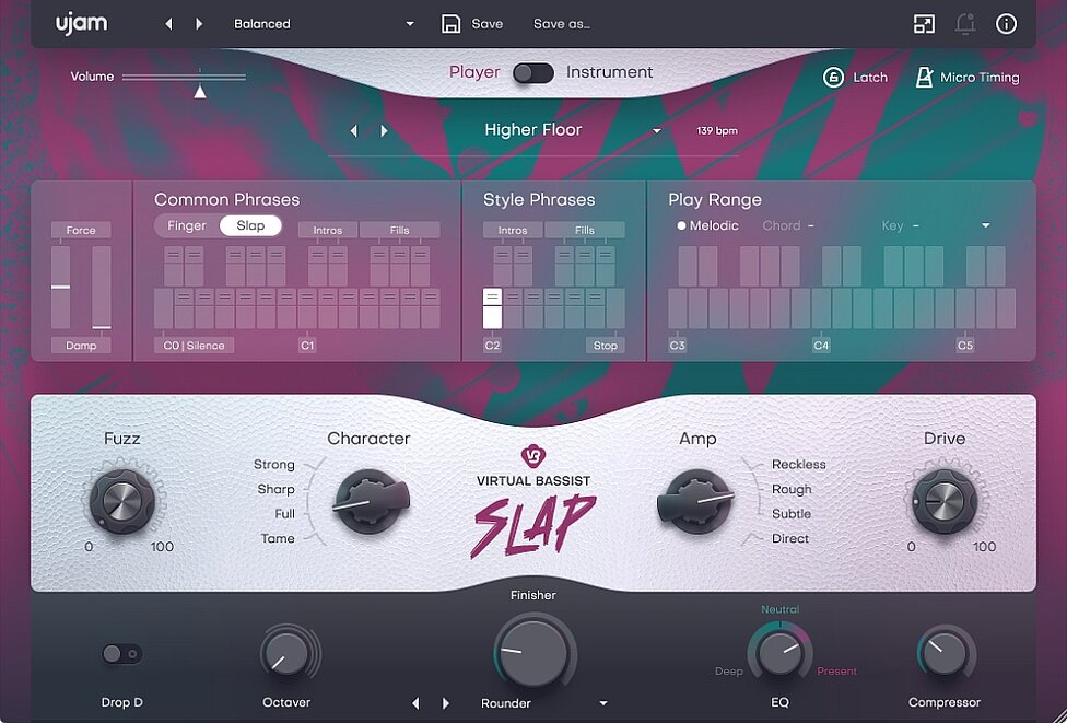 Virtual Bassist SLAP | Bass Plug-in for Bass That Slaps