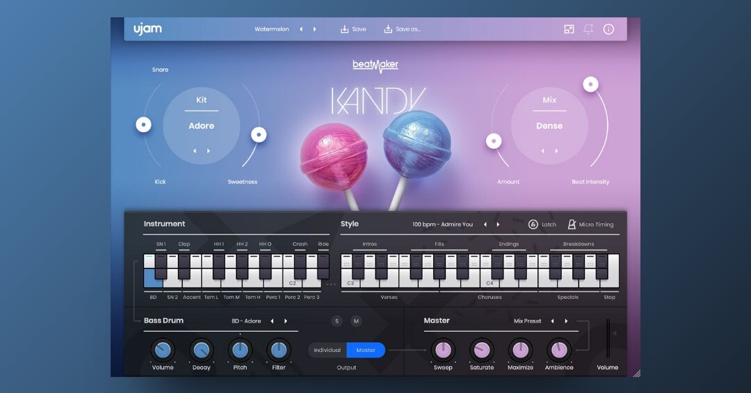 Beatmaker KANDY | Drums for Pop Beats | UJAM