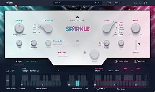 VG Sparkle2 GUI