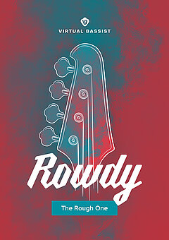 virtual bassist rowdy packaging l